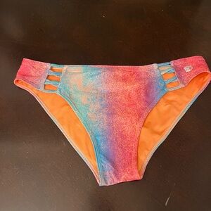 Born Primitive Multicolor Bikini Bottoms with Side Straps